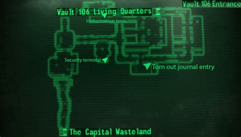 fo3 vault 106|vault 106 overseers terminal password.